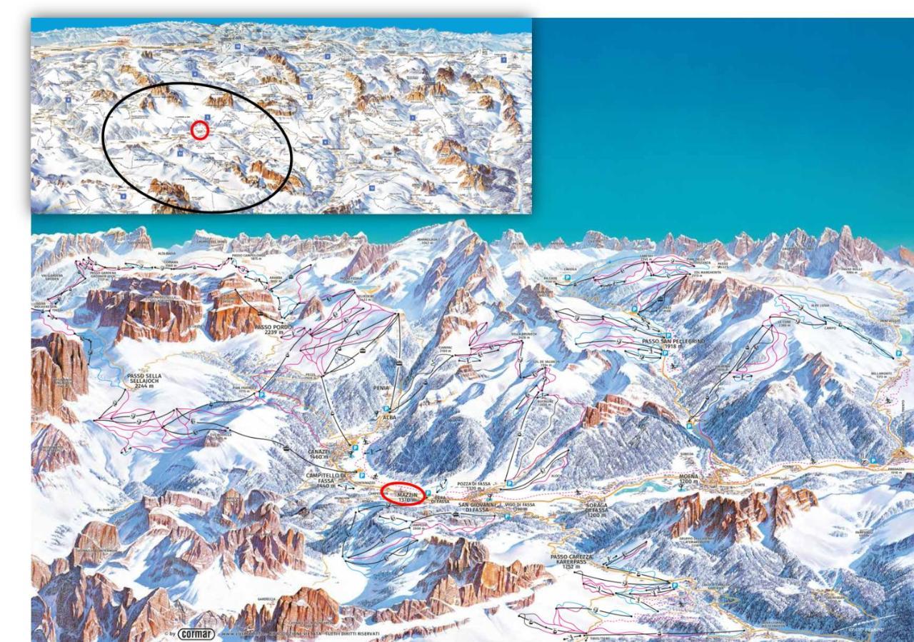 Dapolo - Cosy Appartment In Val Di Fassa Campestrin Luaran gambar